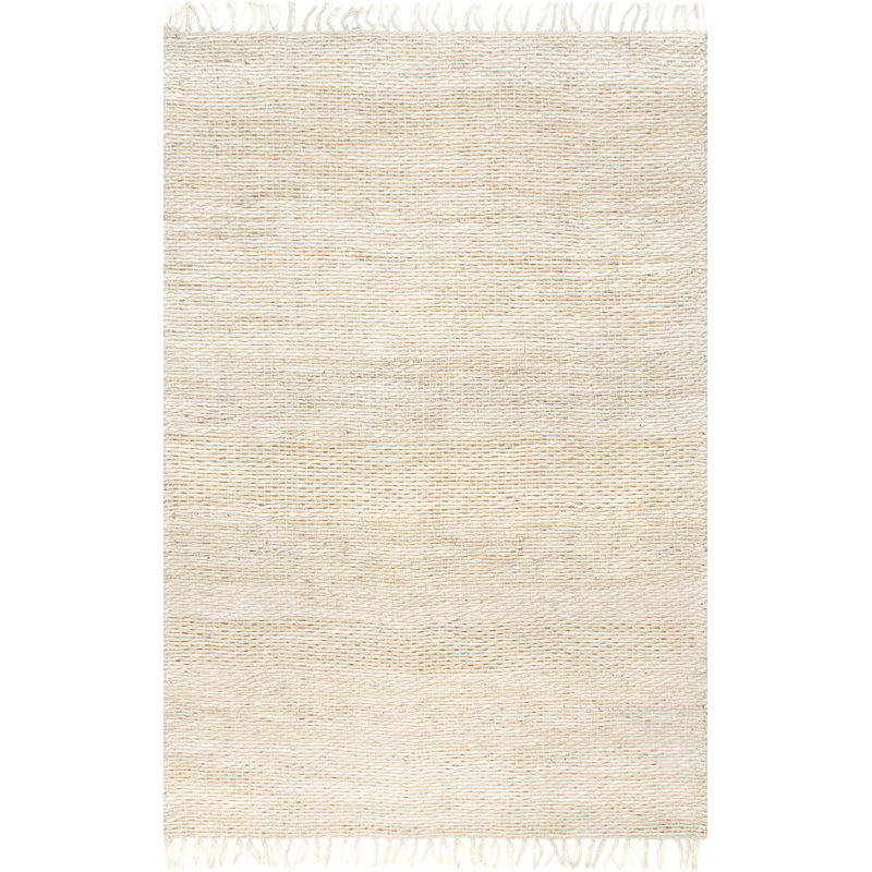Lauren Liess x Rugs USA Handmade Tufted Jute Off White Area Rug